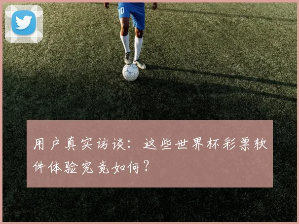 用户真实访谈：这些世界杯彩票软件体验究竟如何？